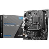 MSI PRO H610M-E DDR4, Micro-ATX, Socket 1700, Dual Channel DDR4 3200(OC)MHz, 1x PCIe x16 slots, 1x M.2 slots, 1x HDMI, 1 x VGA, Cijene