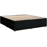  Boxspring krevet s madracem Crna 200 x 200 cm Tkanina | shoptok.hr