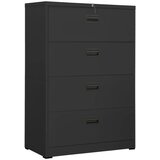 Ormarić za spise antracit 90 x 46 x 134 cm čelični | shoptok.hr