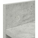  Vješalica za kapute na zidu Betonski sivi 60 x 10,5 x 18 cm | Shoptok.si