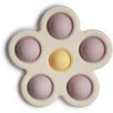 Mushie Pop-It Flower igračka Soft Lilac/Pale Daffodil/Ivory 1 kom Cijene