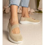 Gemre Beige women's sneakers on embossed sole Muratti | shoptok.hr