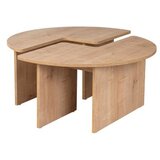 Hanah home Klubska mizica Lerin (Hrast) | Shoptok.si
