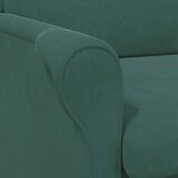  Fotelja Tamnozelena Baršun | shoptok.hr