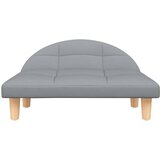 Krevet za pse svjetlosivi 70x52x30 cm od tkanine | Eponuda.ba