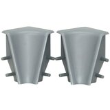 PROFILES AND MORE Notranji vogalnik FU147H (Srebrna, 2 kos) | Shoptok.si
