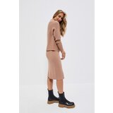 Moodo Pencil skirt - beige Cene