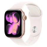 watch S11 gps 42mm rose gold aluminium case with light blush sport band - m/l (meu44rk/a)