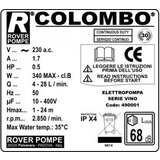 Olimp Sport Pumpa za pretakanje i filtriranje COLOMBO 12 | ePonuda.com