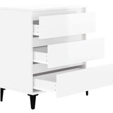  Komoda visok sijaj bela 60x35x70 cm inženirski les, (20653397) | Shoptok.si