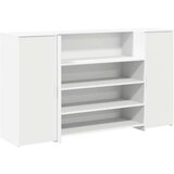vidaXL Recepcijski stol bijeli 180x50x103,5 cm izrađeno drvo | shoptok.hr