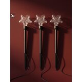 Sinsay Set ubodnih LED vrtnih lampi s motivom zvjezdice 3 pack | shoptok.hr