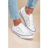 Fenzy Modne Superge Z Zunanjim Delom Iz Čipke, Beli | Shoptok.si