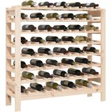  Stalak za vino 109,5x30x107,5 cm od masivne borovine | shoptok.hr