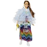 Barbie Extra - lutka v modri jakni z naborki in s hišnim ljubljenčkom krokodilom | Shoptok.si