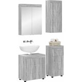  Set namještaja za kupaonicu TULUM 4 pcs Siva Sonoma | shoptok.hr