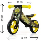  Dječji bicikl bez pedala 2u1 Jake Army | shoptok.hr