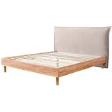 Bobochic Paris Bež/u prirodnoj boji bračni krevet s podnicom 180x200 cm Charlie – Cijene