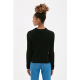 Trendyol Black Soft Textured Window/Cut Out Knitwear Sweater | Eponuda.ba