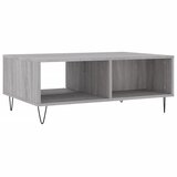  Stolić za kavu siva boja hrasta 90x60x35 cm konstruirano drvo | shoptok.hr