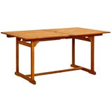  7-dijelni vrtni blagovaonski set od masivnog bagremovog drva 160-240 cm | shoptok.hr