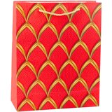 Elegant Gift Bag Gold Decorations 32 x 26 x 12 cm | shoptok.hr