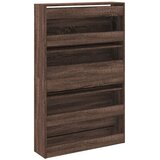 Ormarić za cipele hrast smeđi 80x21x125,5 cm konstruirano drvo | Eponuda.ba