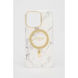 Guess Etui za telefon iPhone 14 Pro Max 6.7" bela barva | Shoptok.si