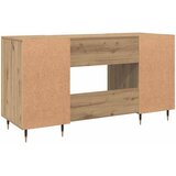  Stol s policom hrast artisan 140 x 50 x 75 cm Konstruirano drvo | shoptok.hr