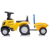  Dječja guralica traktor s prikolicom 658T - žuta | shoptok.hr