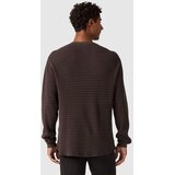 Levi's RLS Thermal Majica z dolgimi rokavi yannick stripe coffee | Shoptok.si