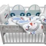 baby textil punjena posteljina autić