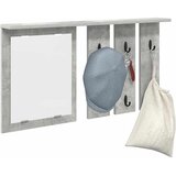  Vješalica za kapute na zidu Zidne Beton siva 85 x 10 x 45 cm | shoptok.hr