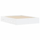  Okvir kreveta s ladicama bez madraca bijeli 140x190 cm | shoptok.hr
