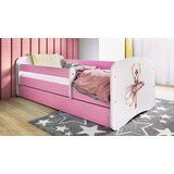  Drveni dječji krevet BALERINA s ladicom - 180x80 cm rozi | shoptok.hr