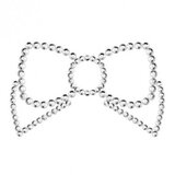 Bijoux Indiscrets Okraski za bradavičke Mimi Bow srebrni Cene