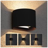  Brilagi - LED spoljašnja zidna svetiljka RONDO LED/6W/230V crna IP54 | Eponuda.com