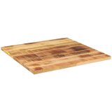 Stolna ploča 70x70x2,5 cm četvrtasta masivno obnovljeno drvo | shoptok.hr