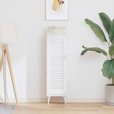 vidaXL Dizajn vrata ormarića s rešetkama bijela 99x29,5 cm Cijene