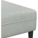 SOFA 3 pcs Svijetlo siva 250 x 188 x 76 cm Baršun | shoptok.hr