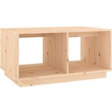 Maison Chic Klubska mizica - kavna mizica - Nizka mizica 80x50x40 cm trdna borovina, (21753810) Cene