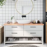  Kopalniški pult svetlo rjav 160x60x4 cm obdelan trden les | Shoptok.si