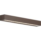 QAZQA Industrijska zunanja stenska svetilka rjave barve 55 cm vklj. LED IP65 - Hannah Cene