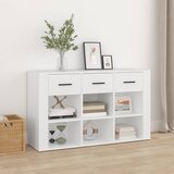  Komoda bijela 100 x 30 x 59,5 cm od konstruiranog drva | shoptok.hr