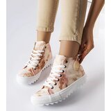 Big Star Beige Patterned Sneakers | shoptok.hr