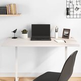  Ploča za radni stol bijela 110x60x2,5 cm od masivne borovine | shoptok.hr