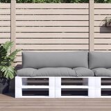 vidaXL Jastuci za palete 2 kom sivi od tkanine | shoptok.hr