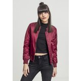 UC Ladies Ladies Basic Burgundy Bomber Jacket | shoptok.hr