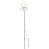  Božićna svjetiljka sa šiljkom za tlo LED sklopiva bijela 57 cm | shoptok.hr