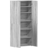  Ormar za cipele Siva 80 x 35.5 x 180 cm Konstruirano drvo | Eponuda.ba